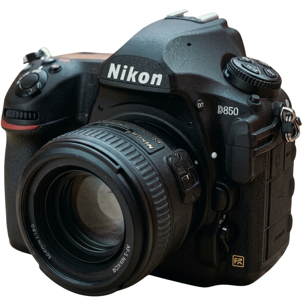 The Nikon D850 camera with Sigma 35mm lens used for the NuLife shoot